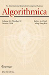 ALGORITHMICA雜志封面