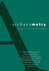 ARCHAEOMETRY雜志封面