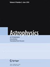 ASTROPHYSICS雜志封面