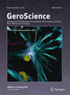 GeroScience雜志封面