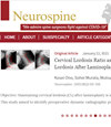 Neurospine雜志封面