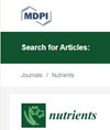 Nutrients雜志封面