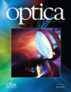 Optica雜志封面