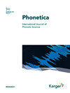 PHONETICA雜志封面