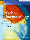 PSYCHOPHARMACOLOGY雜志封面