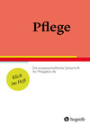 Pflege雜志封面
