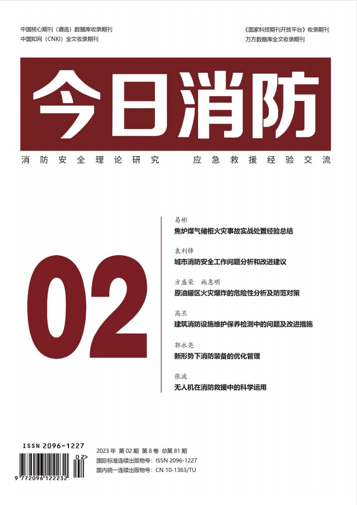 今日消防雜志封面