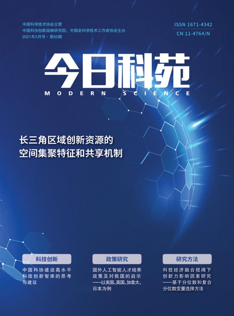 今日科苑雜志封面