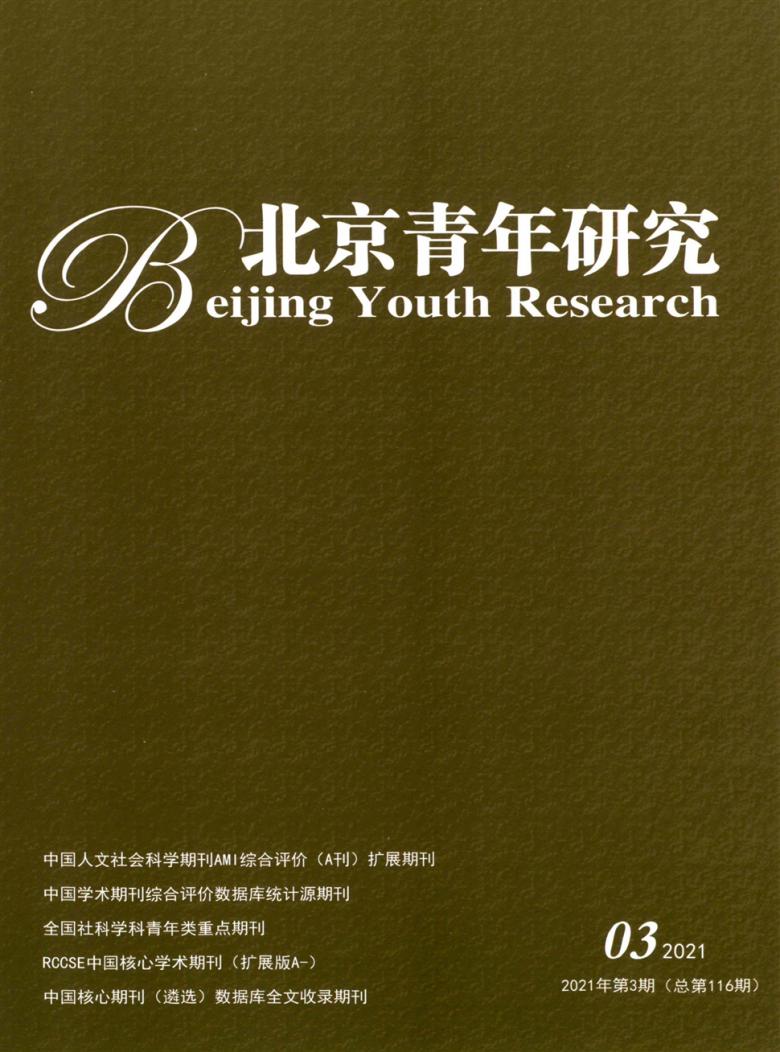 北京青年研究雜志封面