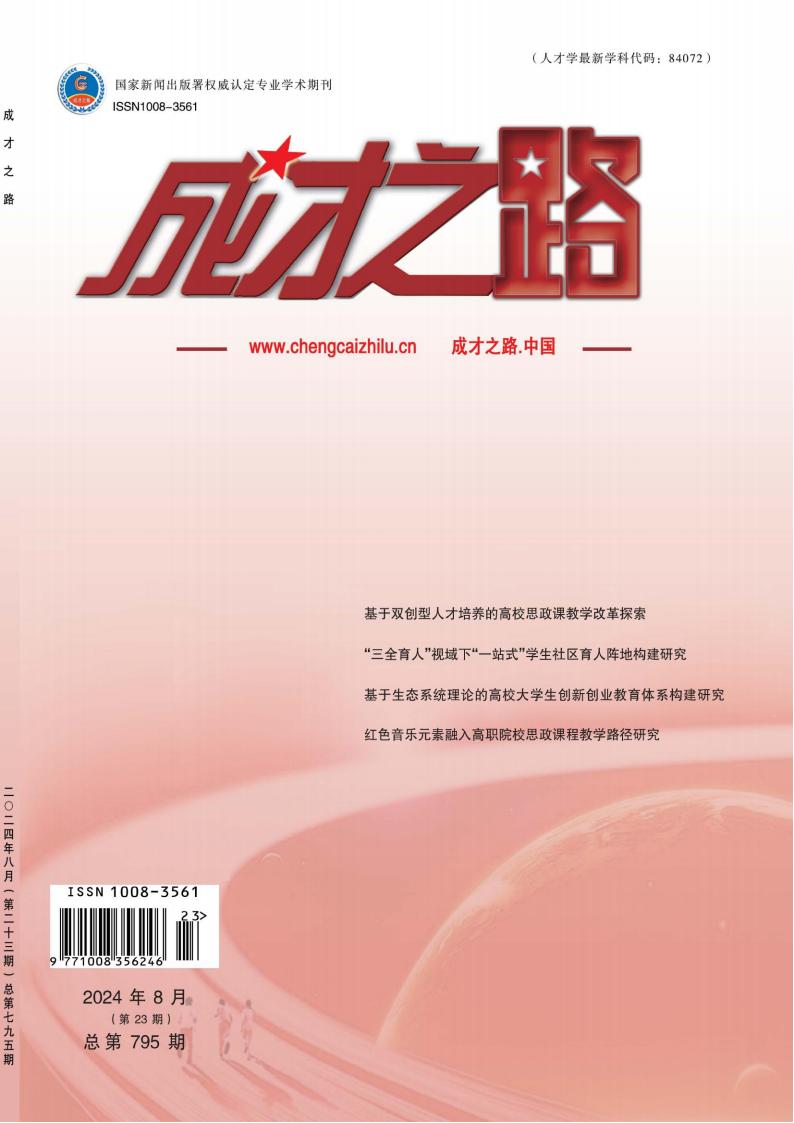 成才之路雜志封面