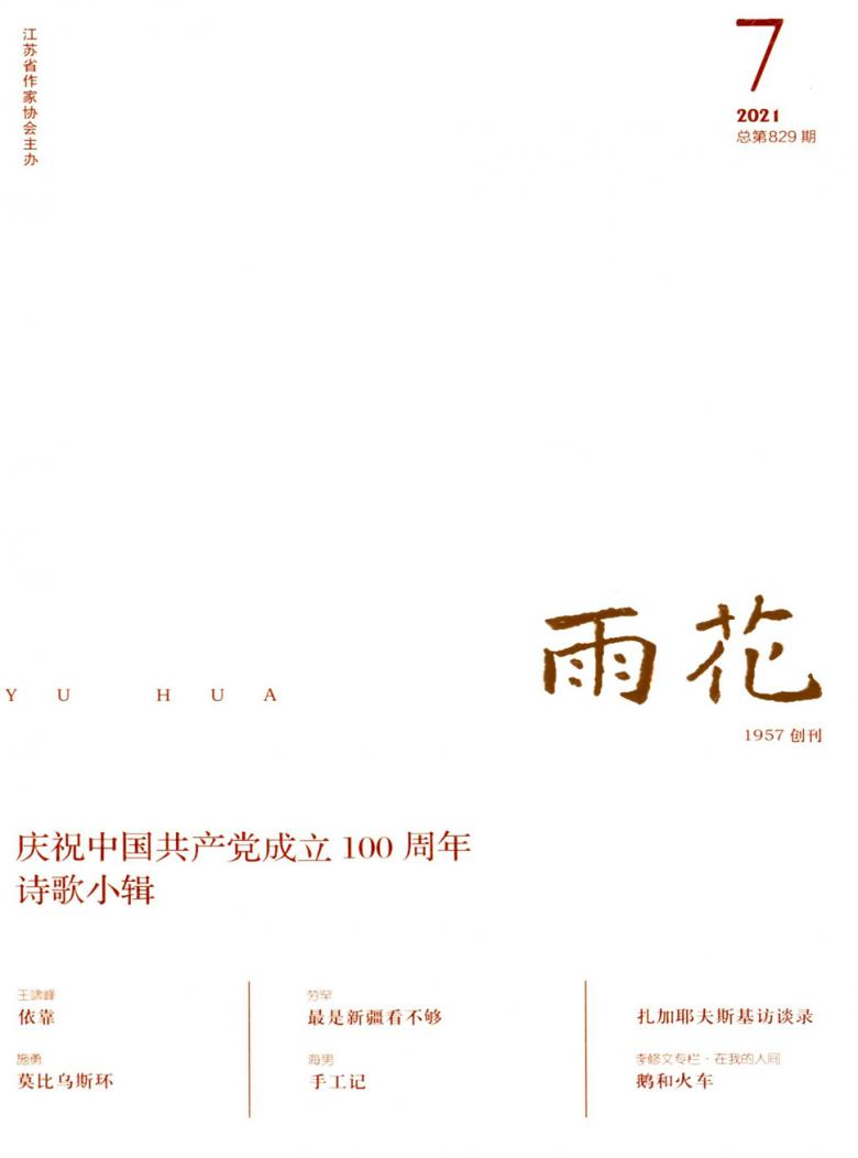 雨花雜志封面